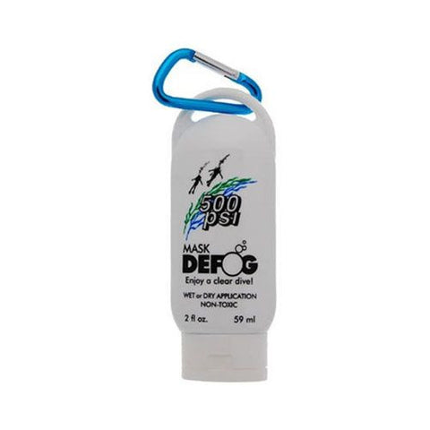 500 PSI Mask Defog Sports Bottle w/ Carabiner Clip