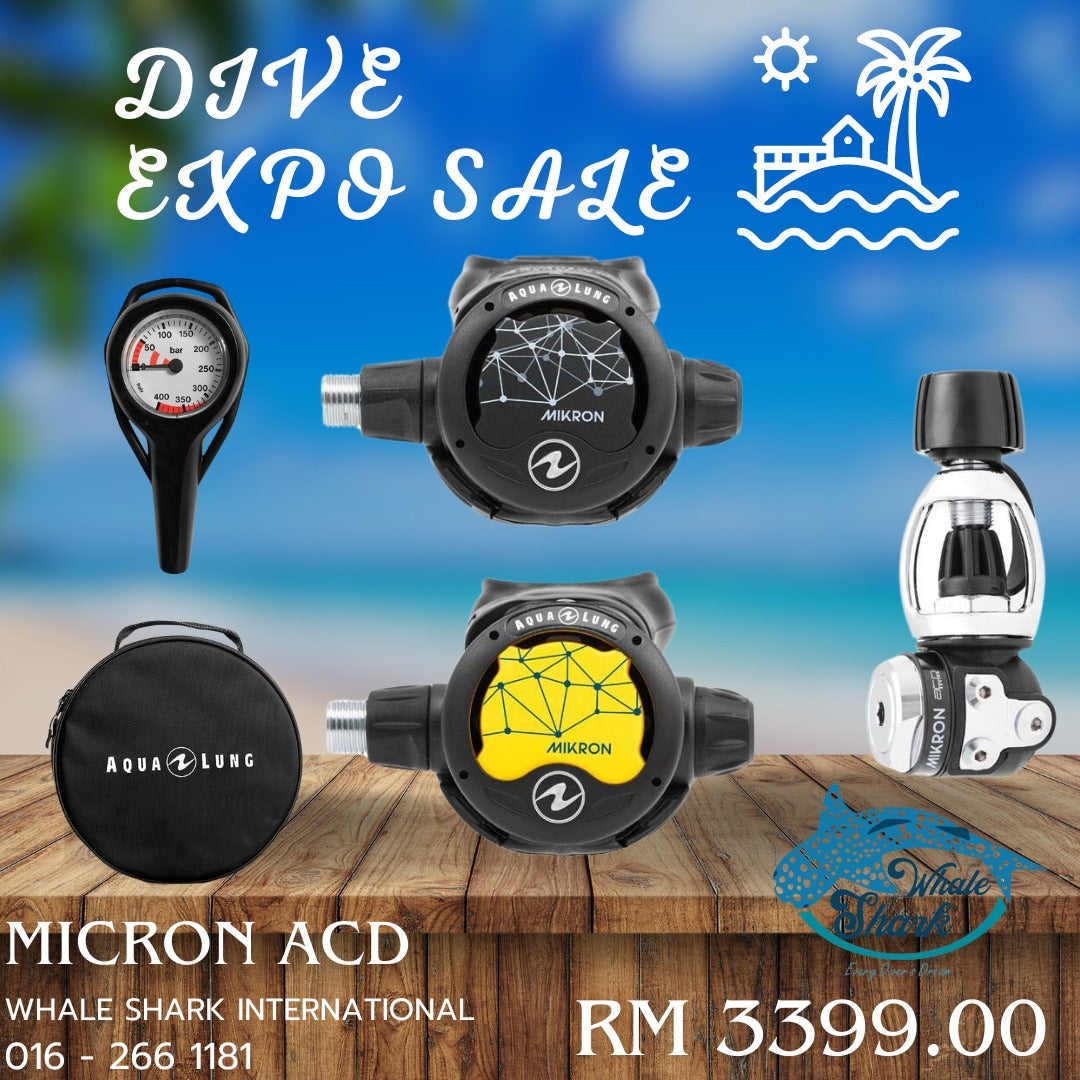 Aqua Lung Mikron ACD + Mikron Octopus – WhaleShark Malaysia