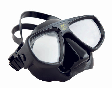 Poseidon Technica Mask - Grey/Black  For Sport & Outdoor, Diving and Water Sport Equipment - WhaleShark Malaysia