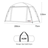 KZM Black Cot Tent II