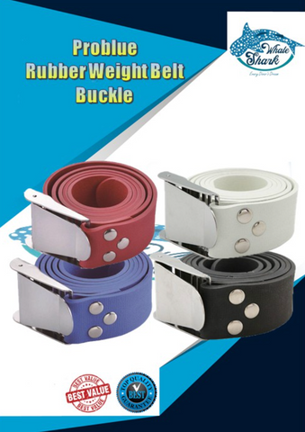 PROBLUE RUBBER WEIGHT BELT WITH BUCKLE