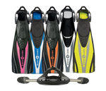 Aqua Lung Express ADJ w/ Spring Strap Fin