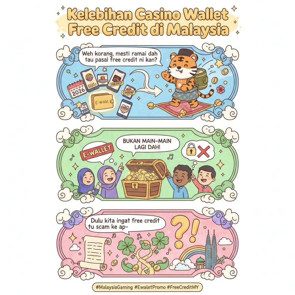 Kelebihan Casino Wallet Free Credit di Malaysia