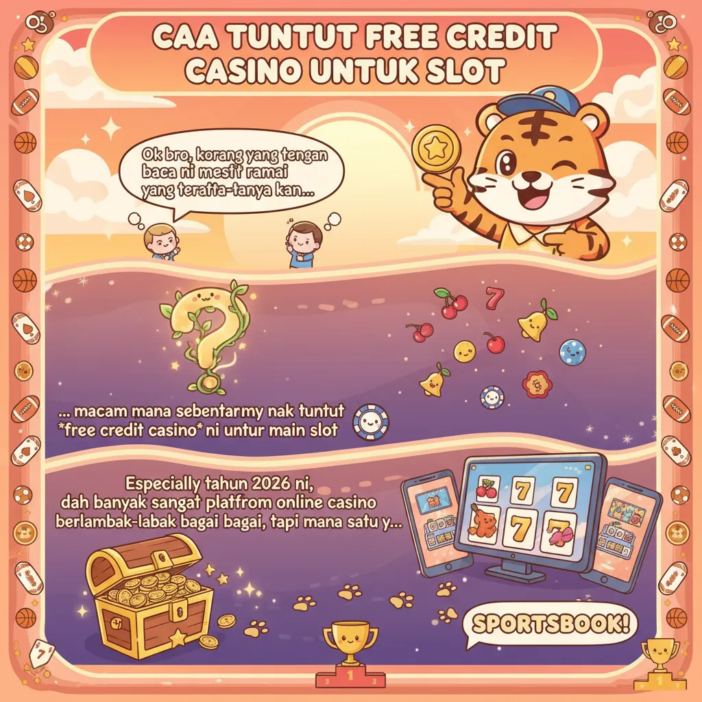 Cara Tuntut Free Credit Casino Untuk Slot