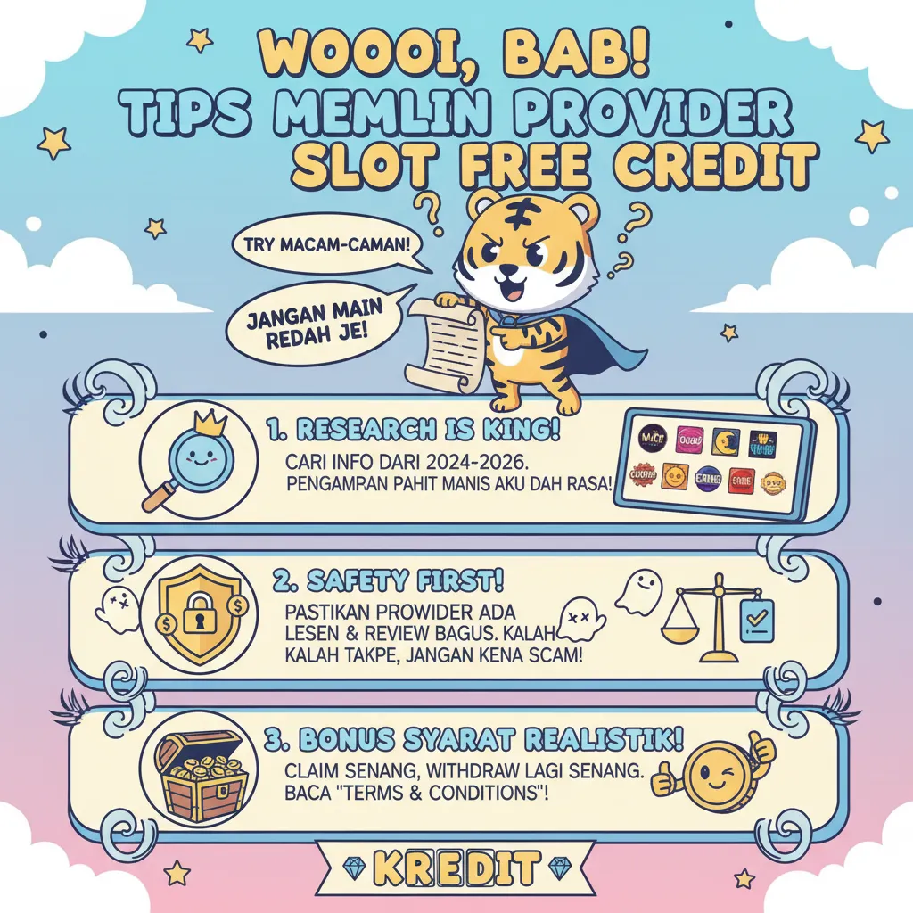 Tips Memilih Provider Slot Free Credit