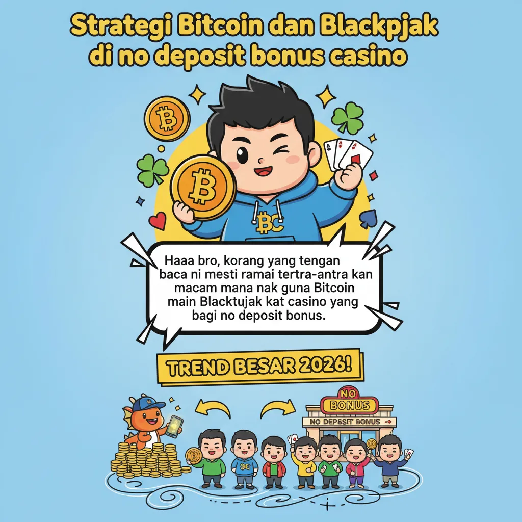 Strategi Bitcoin dan Blackjack di no deposit bonus casino