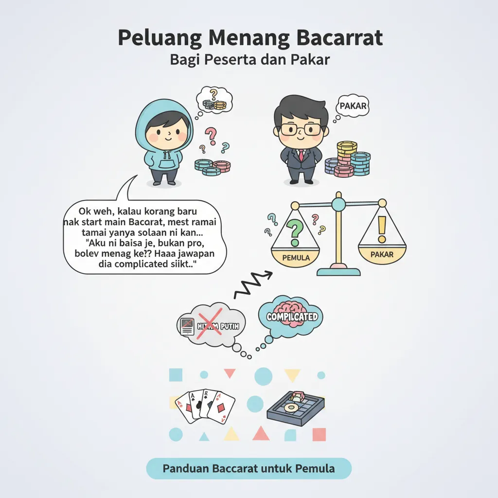 Peluang menang Baccarat bagi peserta dan pakar