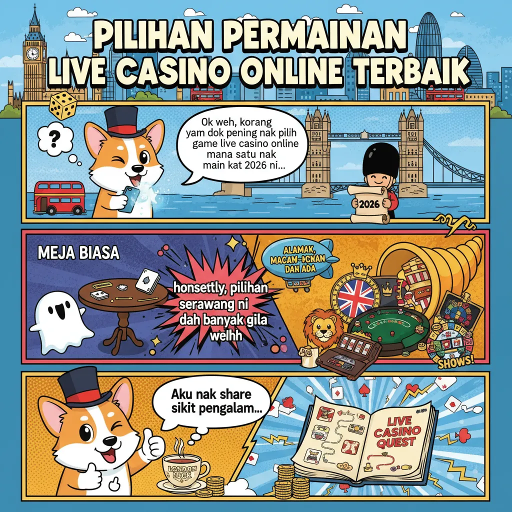 Pilihan Permainan Live Casino Online Terbaik