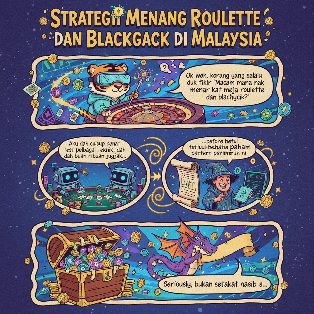 Strategi Menang Roulette dan Blackjack di Malaysia